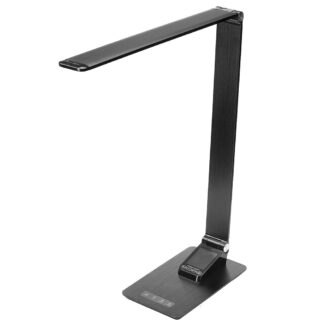 Настольная лампа Lightrich TC-180 c часами и термометром, Black (УЦЕНКА)