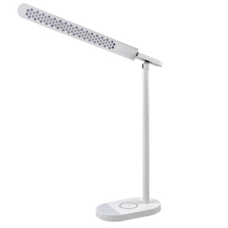 Настольная лампа Lightrich S3 c беспроводной зарядкой, White