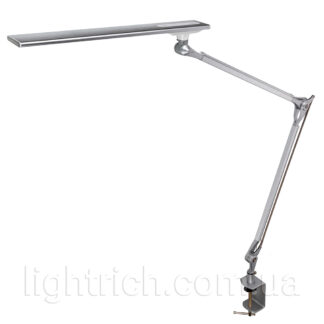 Настольная лампа на струбцине Lightrich C201-S, Silver