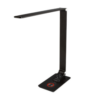Настольная лампа Lightrich TX-180 c беспроводной зарядкой, Black (УЦЕНКА)