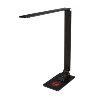 Сенсорная настольная лампа Lightrich TX-180 c беспроводной зарядкой, Black